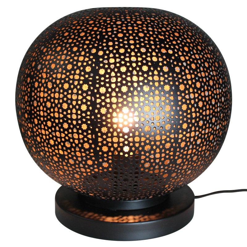 Ursa Table Light, Black By HomArt