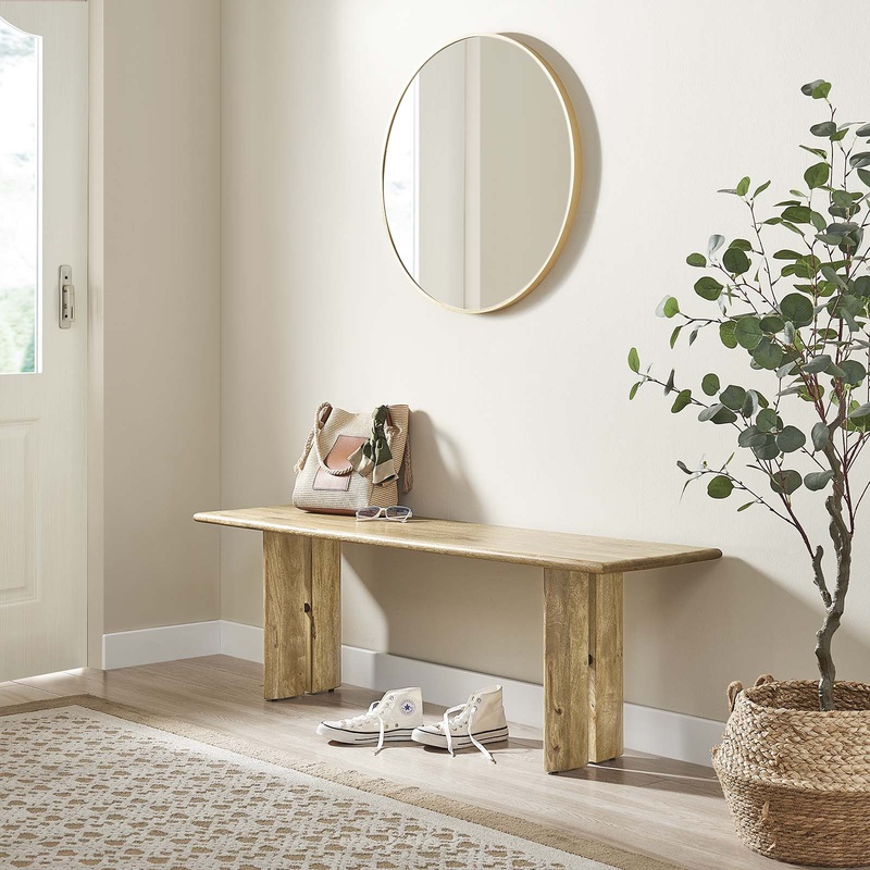 Amistad 58" Wood Bench By Modway - EEI-6344