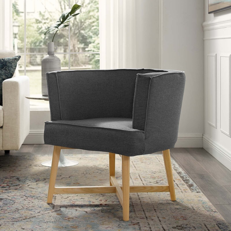 Anders Upholstered Fabric Accent Chair By Modway - EEI-3432