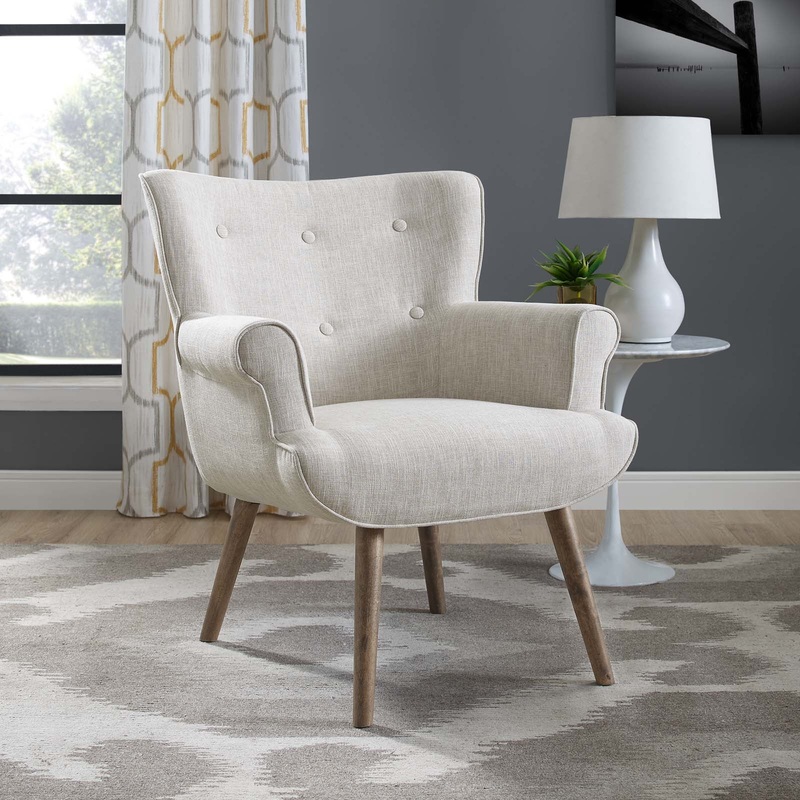 Cloud Upholstered Armchair By Modway - EEI-2941