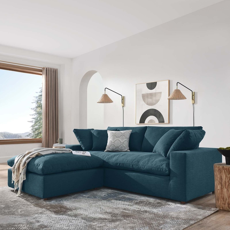 Commix Down Filled Overstuffed Sectional Sofa By Modway - EEI-6510
