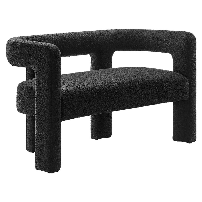 Kayla Boucle Upholstered Loveseat By Modway - EEI-6477