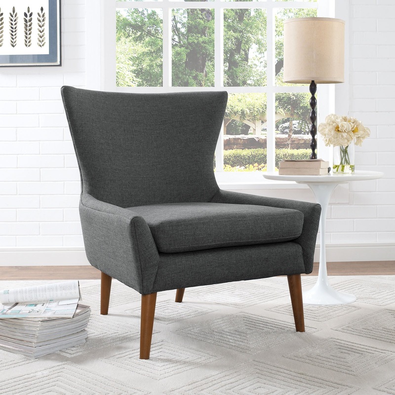 Keen Upholstered Fabric Armchair By Modway - EEI-2459