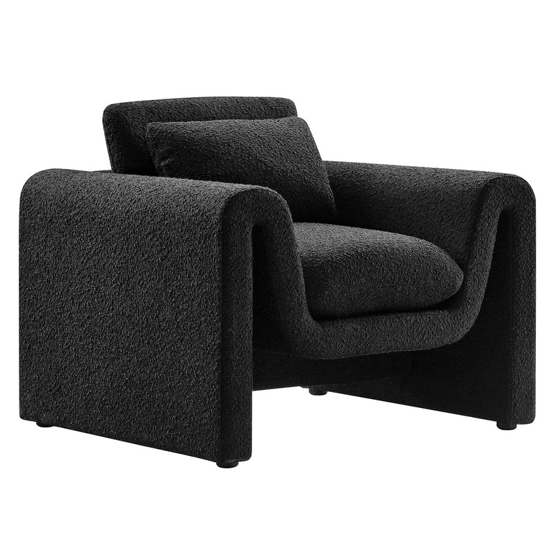 Waverly Boucle Upholstered Armchair By Modway - EEI-6575