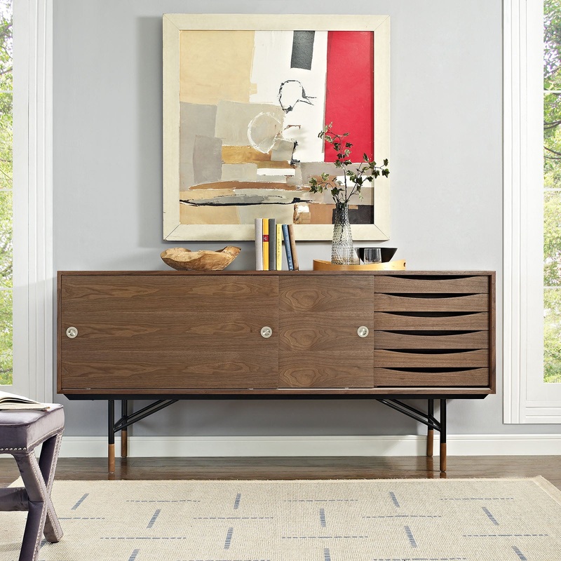 Envoy Walnut Stand By Modway - EEI-2238