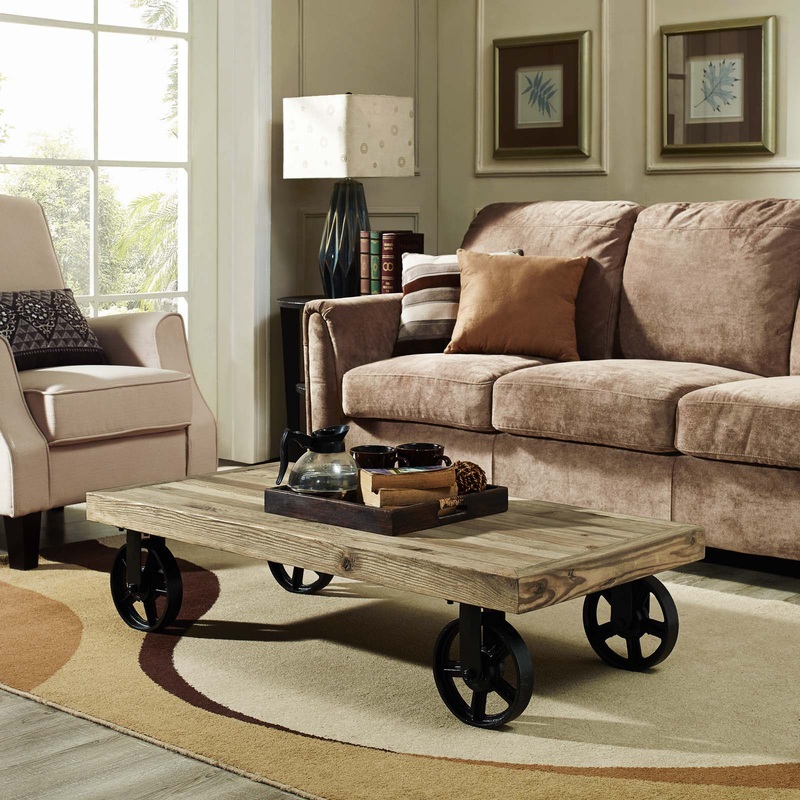 Garrison Wood Top Coffee Table By Modway - EEI-1206