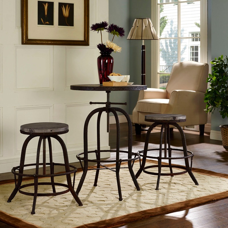 Gather 3 Piece Dining Set By Modway - EEI-1602