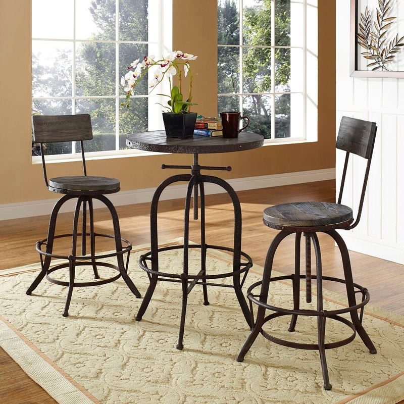 Gather 3 Piece Dining Set By Modway - EEI-1604