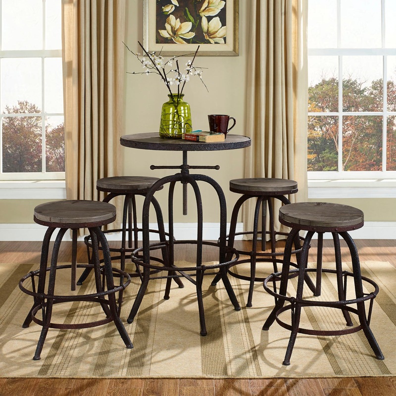 Gather 5 Piece Dining Set By Modway - EEI-1606