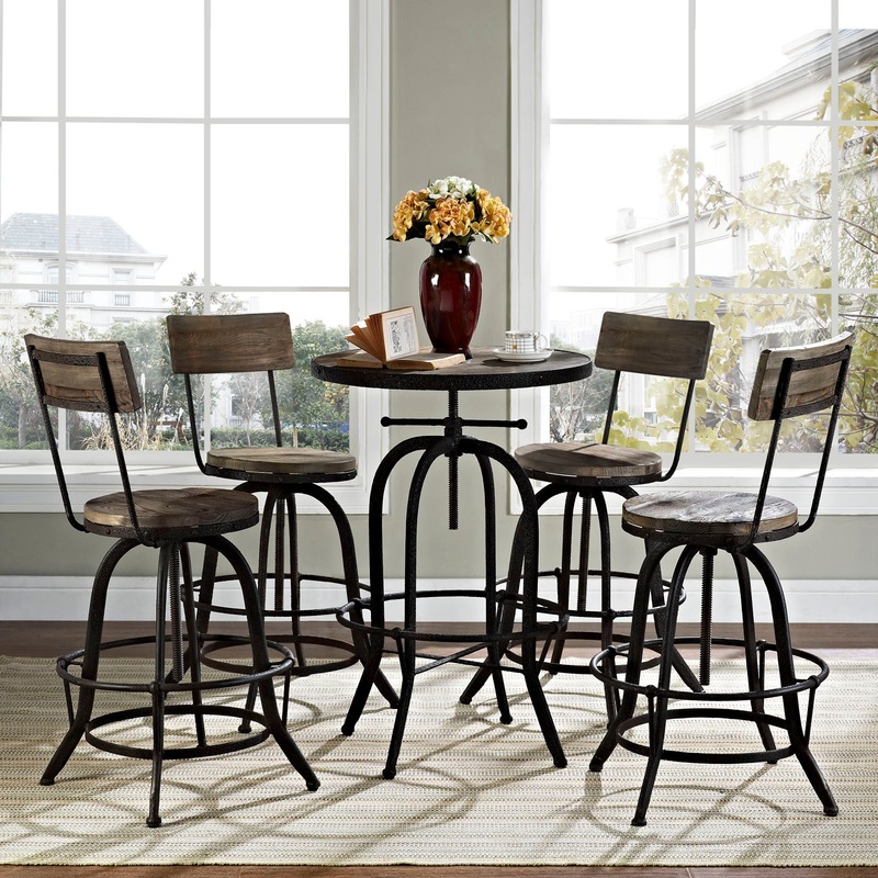 Gather 5 Piece Dining Set By Modway - EEI-1608