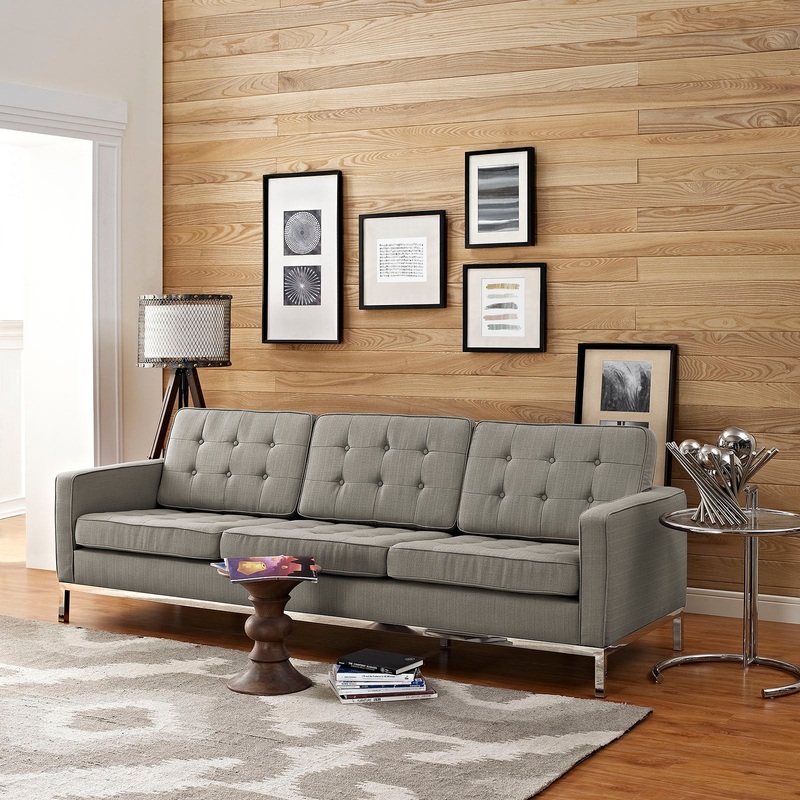 Loft Upholstered Fabric Sofa By Modway - EEI-2052
