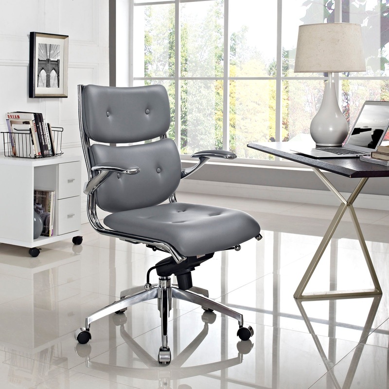 Push Mid Back Office Chair By Modway - EEI-1062