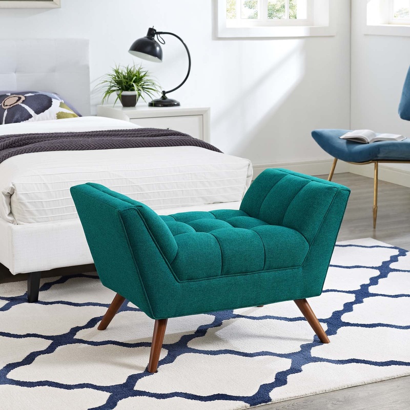 Response Upholstered Fabric Ottoman By Modway - EEI-1791