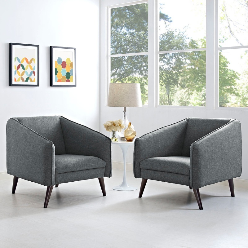 Slide Armchairs Set of 2 By Modway - EEI-2452