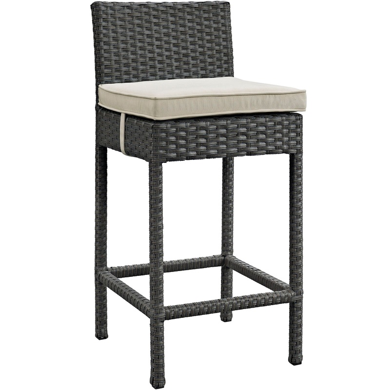 Sojourn 4 Piece Outdoor Patio Sunbrella Pub Set By Modway - EEI-2196