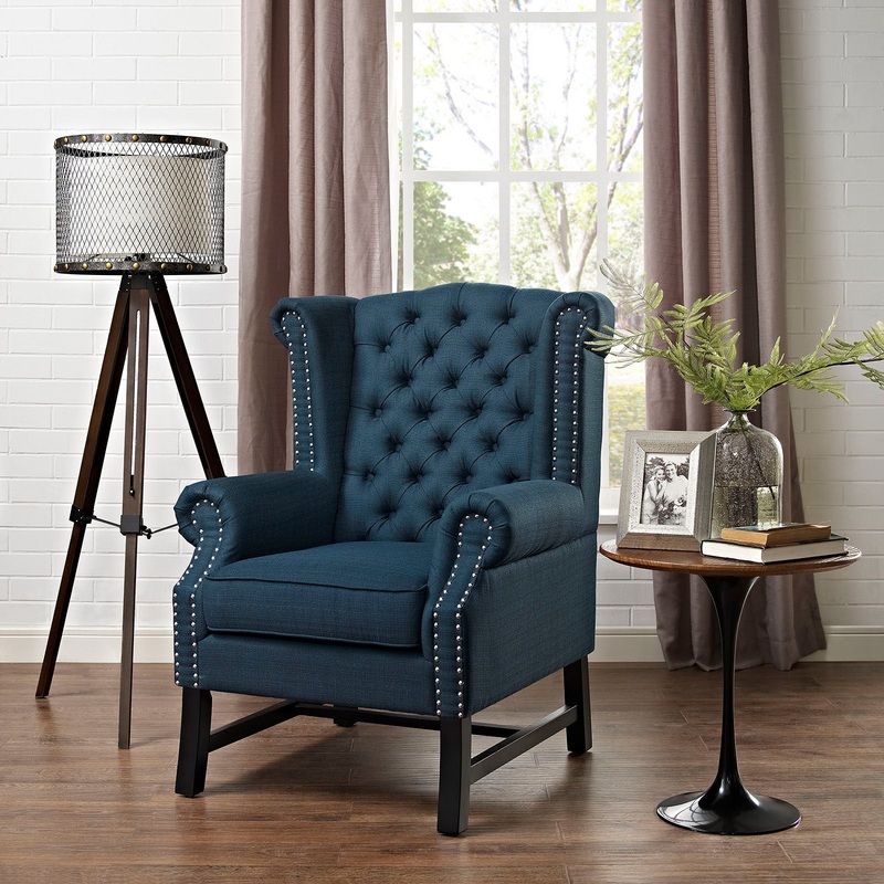 Steer Upholstered Fabric Armchair By Modway - EEI-2150