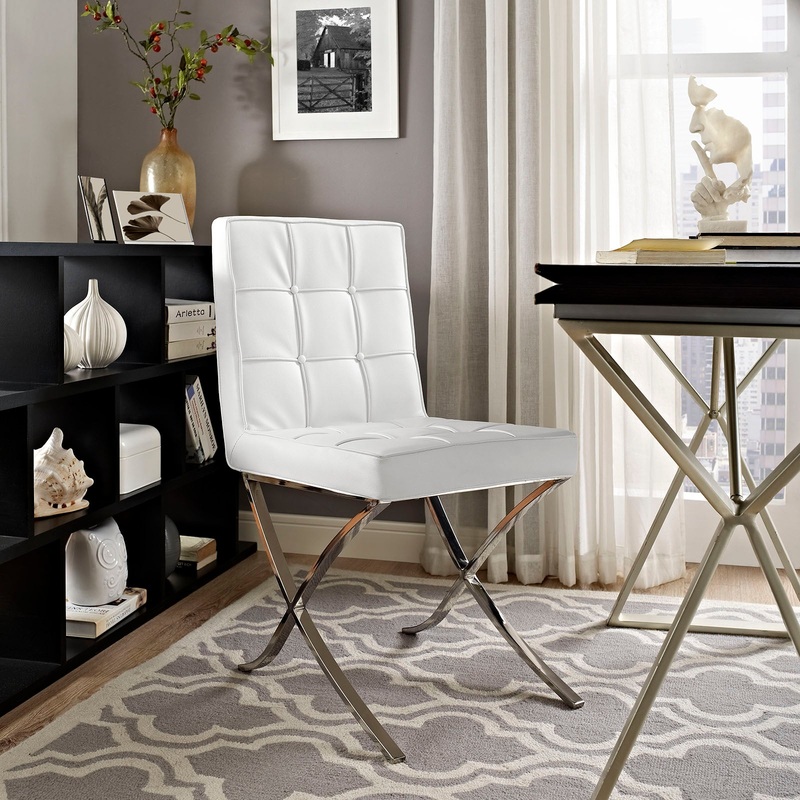 Trieste Vinyl Dining Chair By Modway - EEI-2072