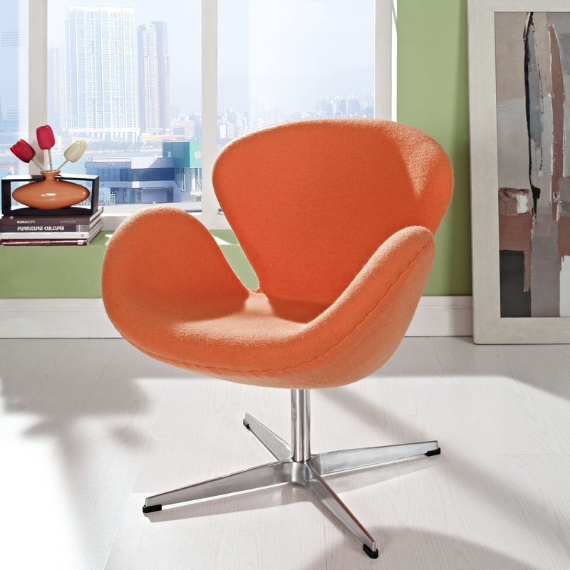 Wing Upholstered Fabric Chair By Modway - EEI-137