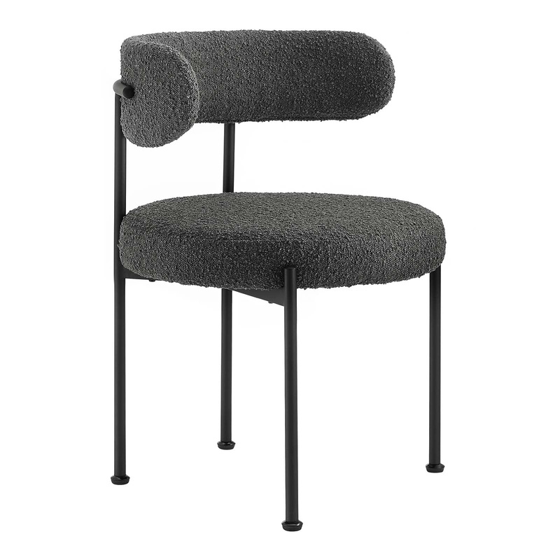 Albie Boucle Fabric Dining Chairs - Set of 2 By Modway - EEI-6516