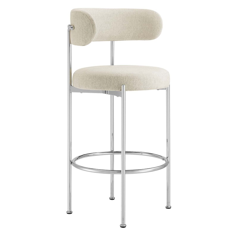 Albie Fabric Bar Stools - Set of 2 By Modway - EEI-6521