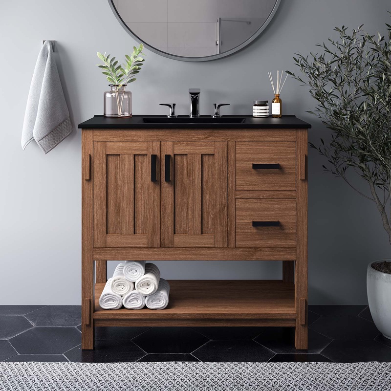 Ashlyn 36 Wood Bathroom Vanity By Modway - EEI-6535