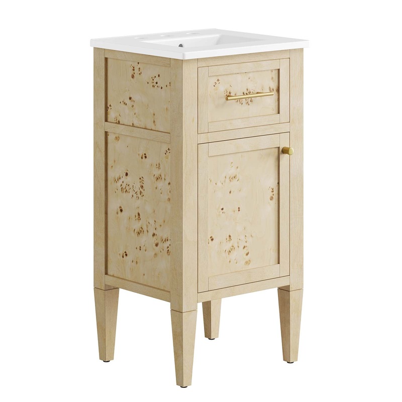 Elysian 18" Wood Bathroom Vanity By Modway - EEI-6435
