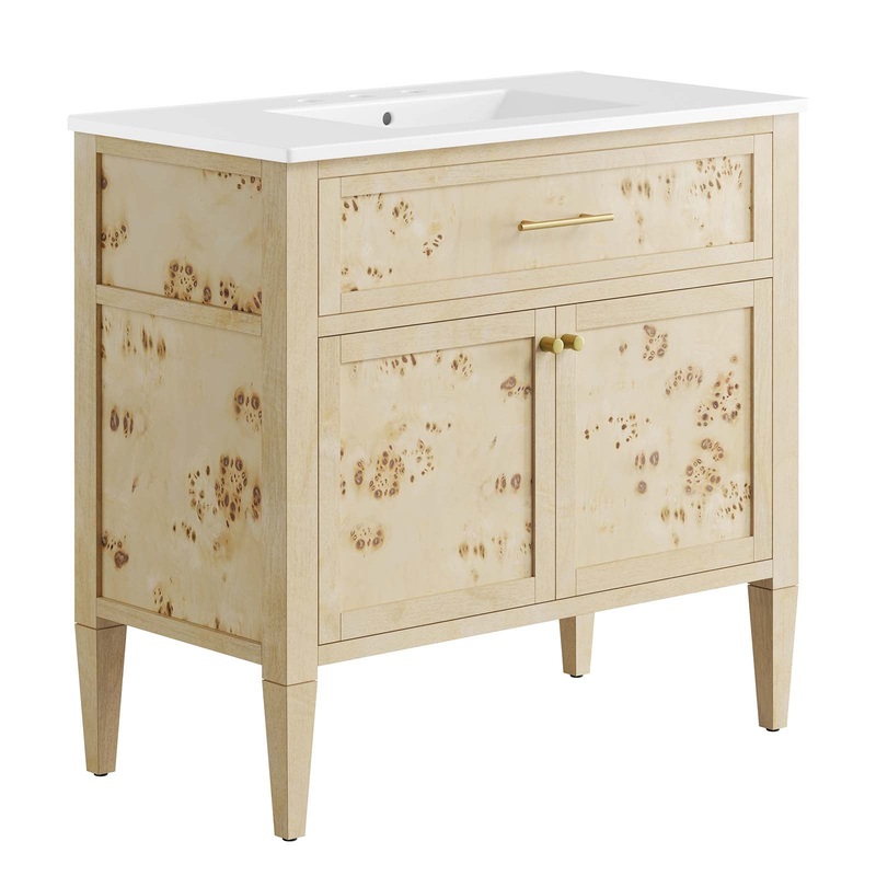 Elysian 36" Wood Bathroom Vanity By Modway - EEI-6447