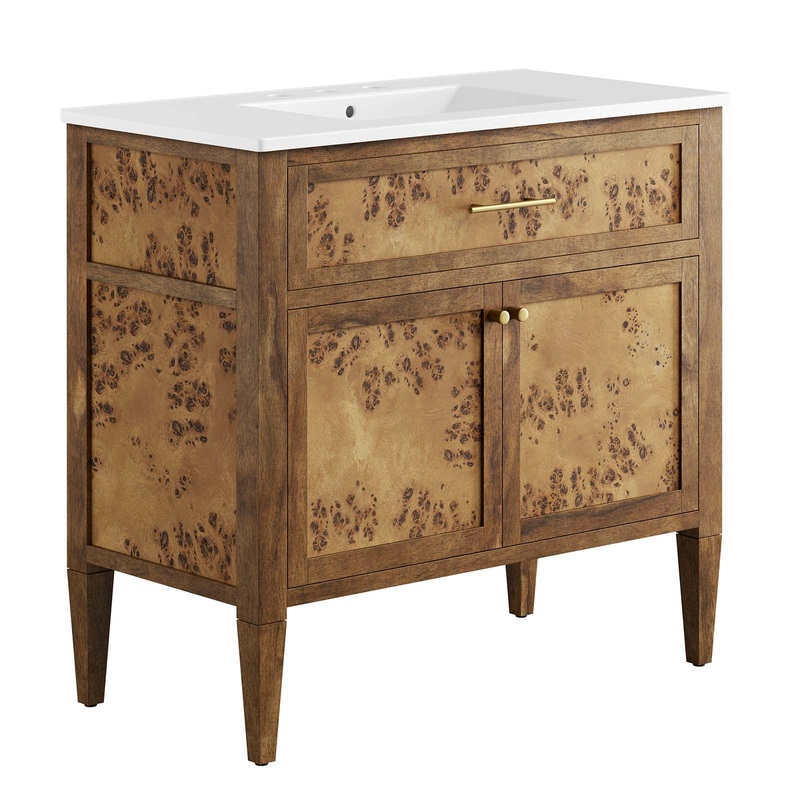 Elysian 36" Wood Bathroom Vanity By Modway - EEI-6448