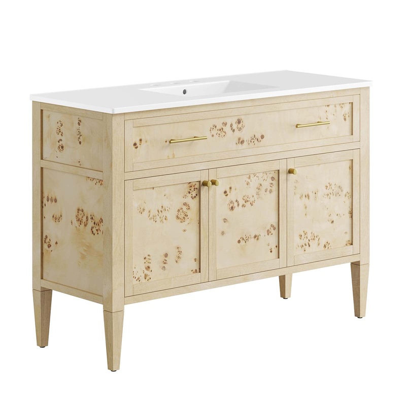 Elysian 48" Wood Single Sink Bathroom Vanity By Modway - EEI-6451