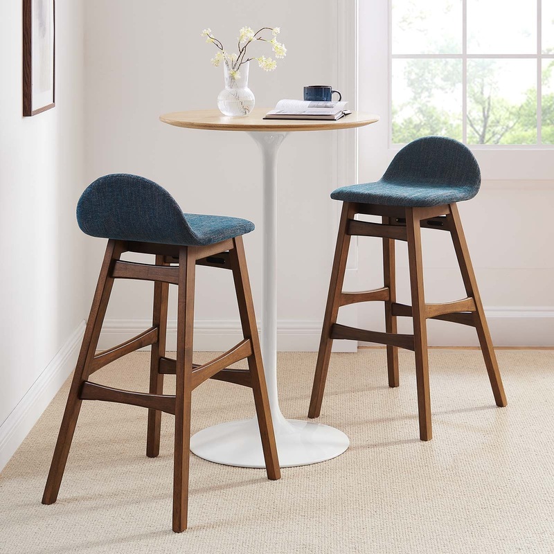 Juno Wood Bar Stool - Set of 2 By Modway - EEI-6553