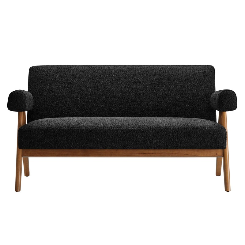 Lyra Boucle Fabric Loveseat By Modway - EEI-6504