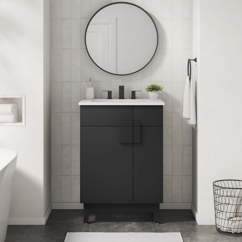 Miles 24 Bathroom Vanity By Modway - EEI-6482