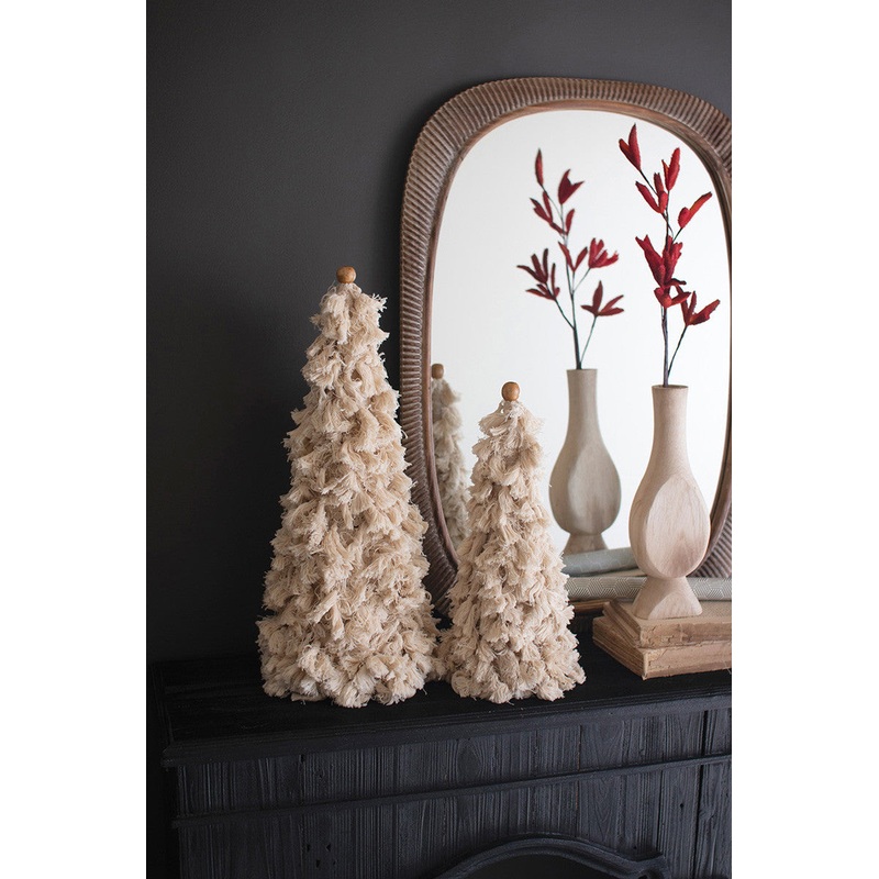 Christmas Tree Table Top Set Of 2 By Kalalou