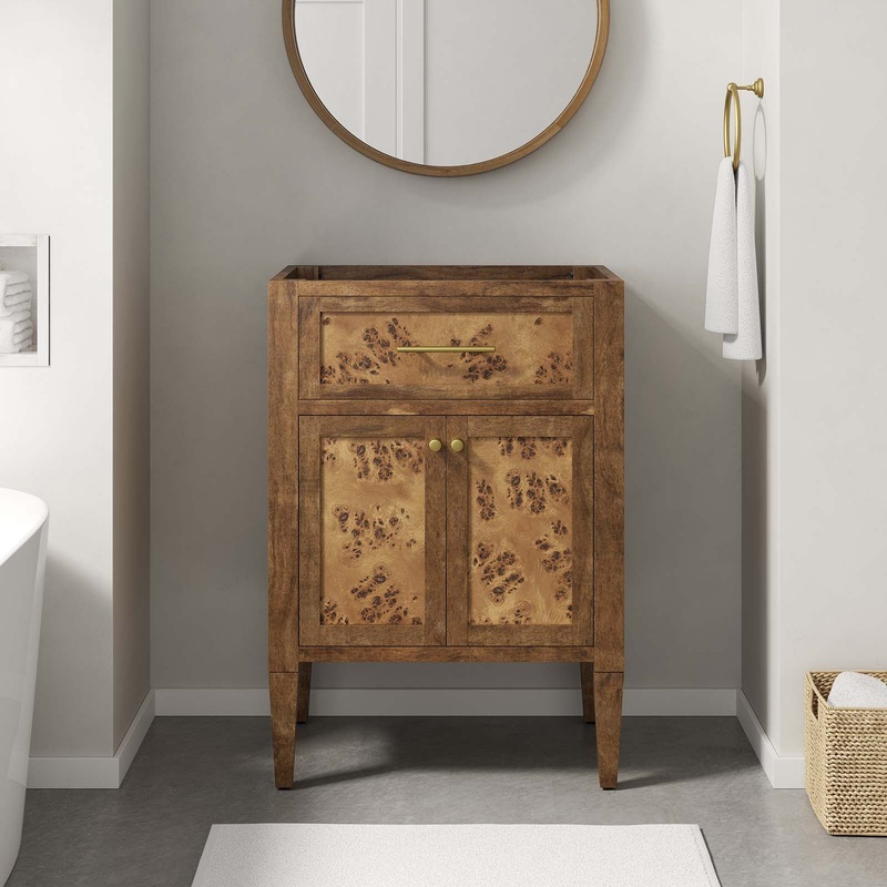 Elysian 24" Wood Bathroom Vanity Cabinet (Sink Basin Not Included) By Modway - EEI-6137