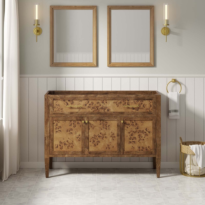 Elysian 48" Wood Bathroom Vanity Cabinet (Sink Basin Not Included) By Modway - EEI-6140