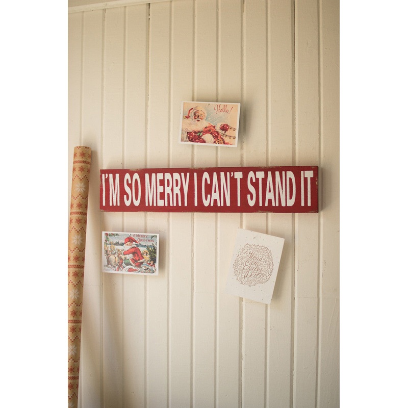 Im So Merry Christmas Sign (Min 2) By Kalalou