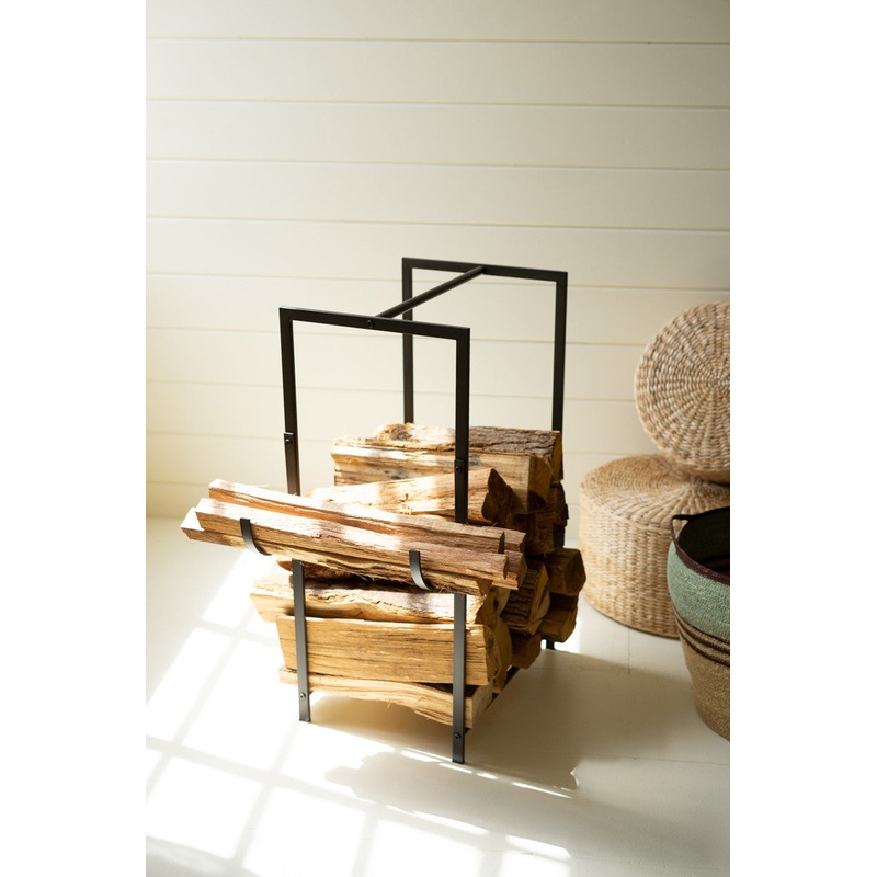 Metal Firewood Rack By Kalalou