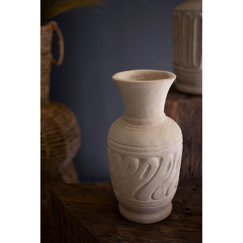 Paper Mache Vases Set Of 3 By Kalalou