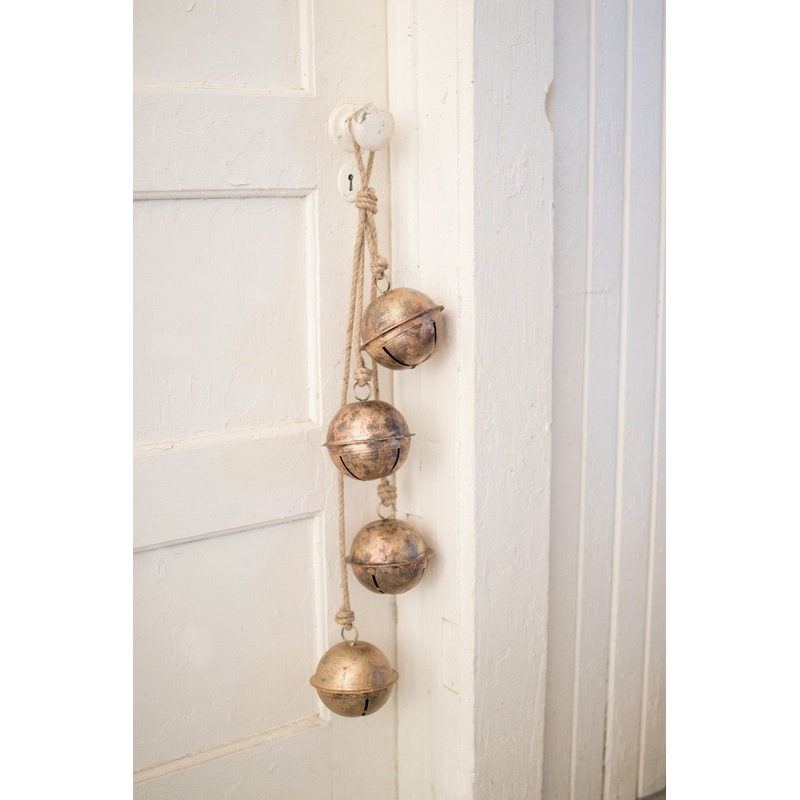 String Of Brass Finish Bells (Min 2) By Kalalou