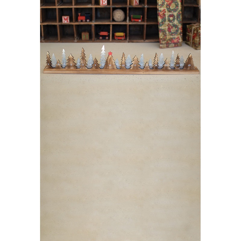 Twenty Five Christmas Tree Advent Calendar (Min 2) By Kalalou