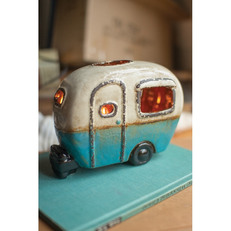 Ceramic Camper Lamp (Min 2) By Kalalou