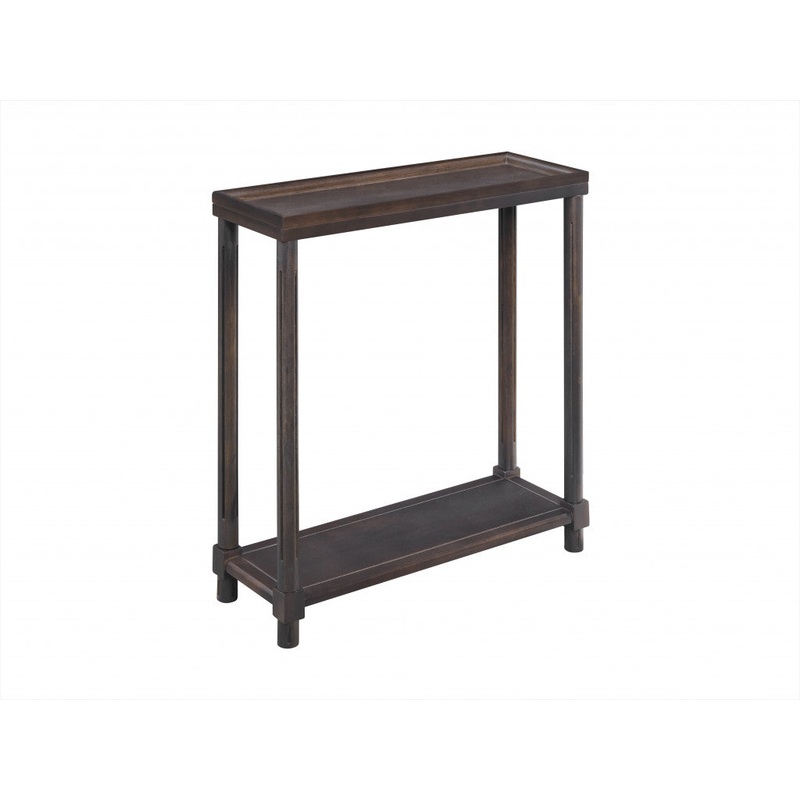Set Of Two 22" Espresso Solid Wood End Tables With Shelf By Homeroots
