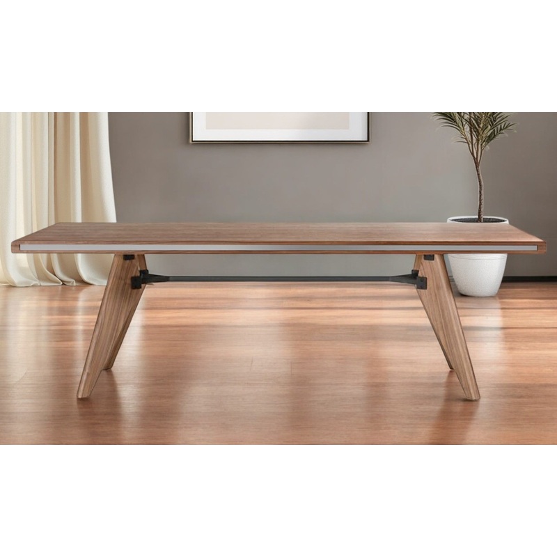 Brown Dining Table By Homeroots