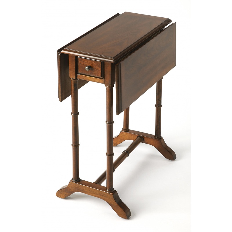 26" Medium Brown Solid And Manufactured Wood Rectangular End Table With Drawer By Homeroots
