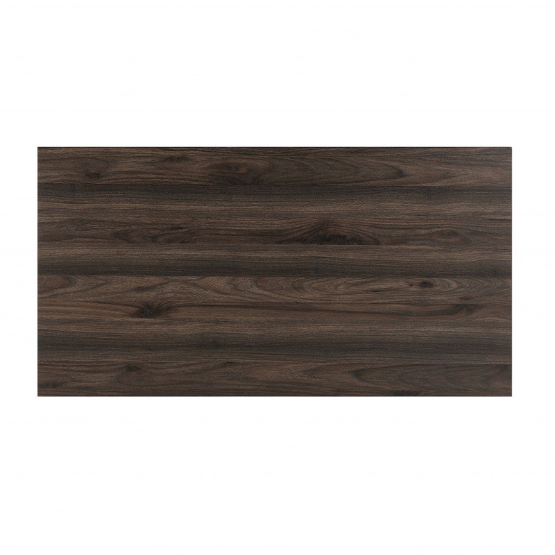 43" Walnut Rectangular Lift Top Coffee Table By Homeroots