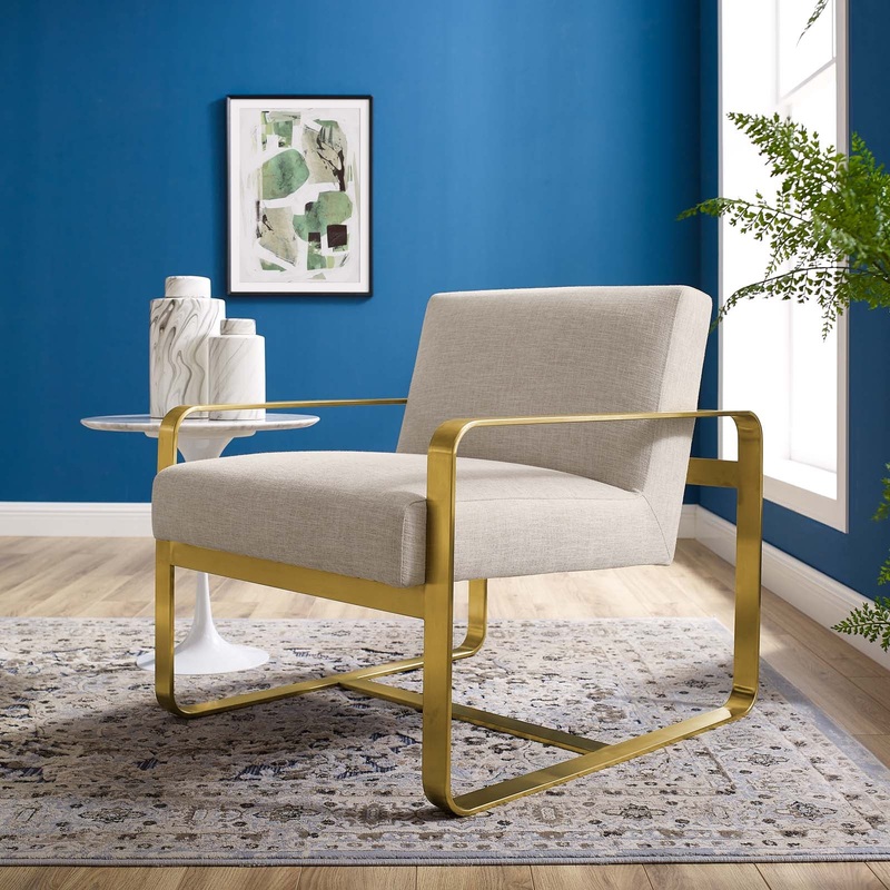 Astute Upholstered Fabric Armchair By Modway - EEI-3071
