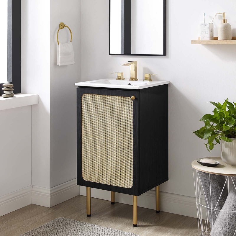 Chaucer 18" Bathroom Vanity Cabinet (Sink Basin Not Included) By Modway - EEI-6600