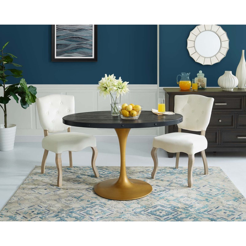 Drive 47" Oval Wood Top Dining Table By Modway - EEI-3586