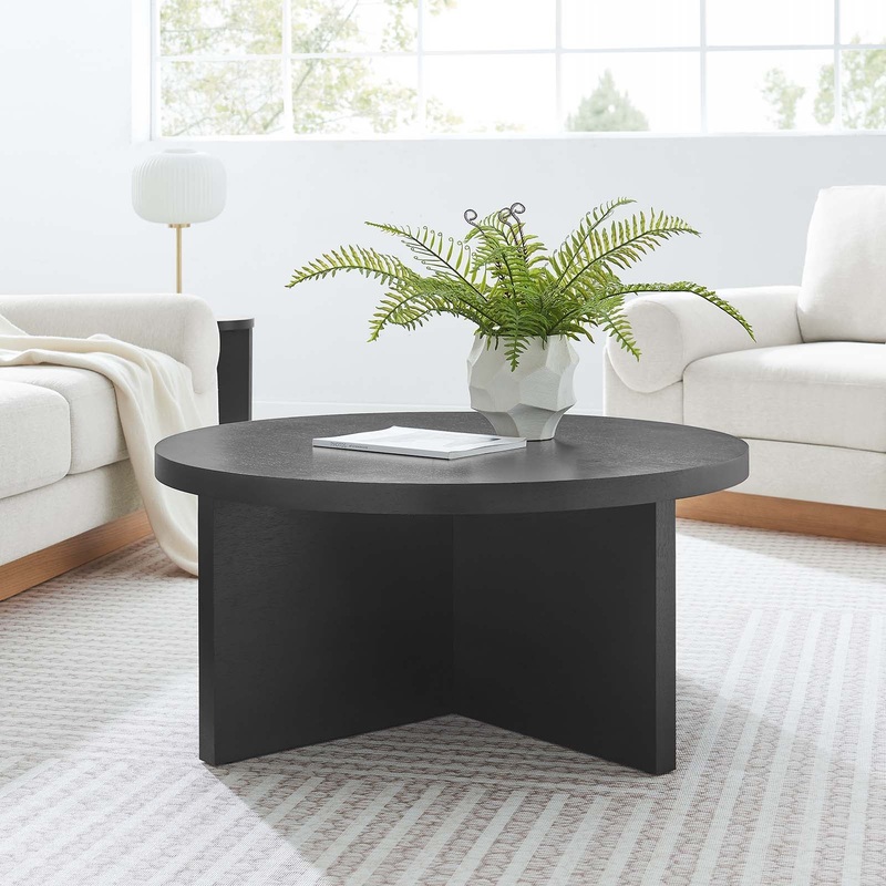 Silas Round Wood Coffee Table By Modway - EEI-6580