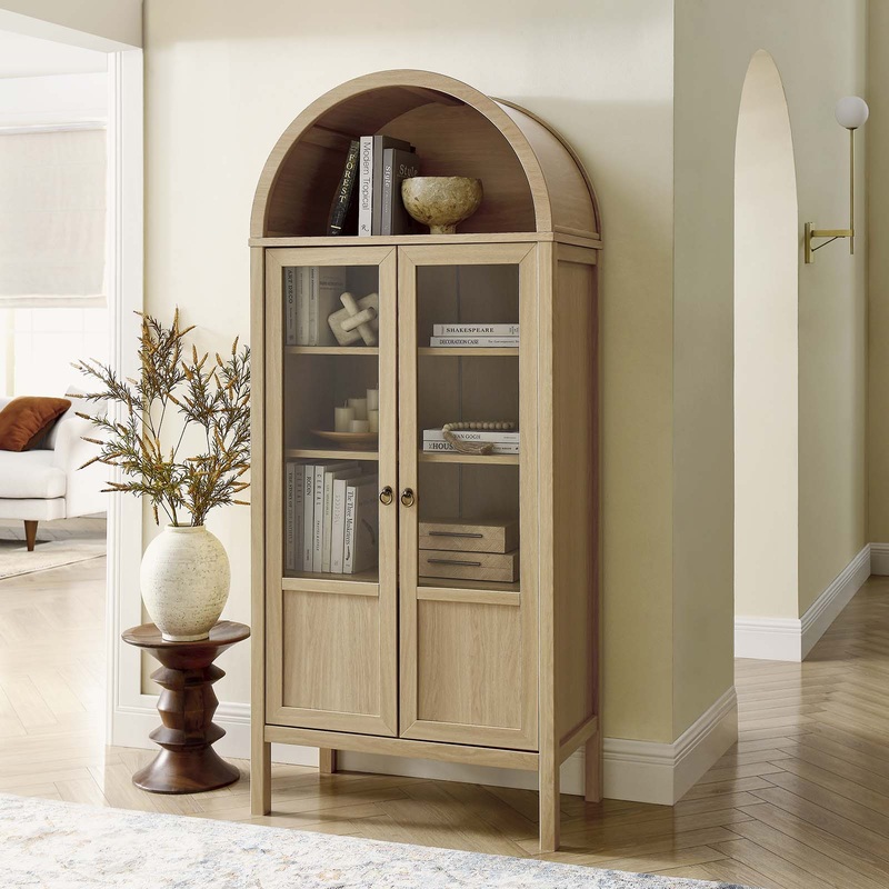 Tessa Tall Storage Display Cabinet By Modway - EEI-6638